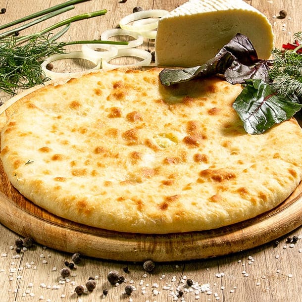 Осетинские пироги Цахараджын - со свекольными листьями, сыром и зеленью