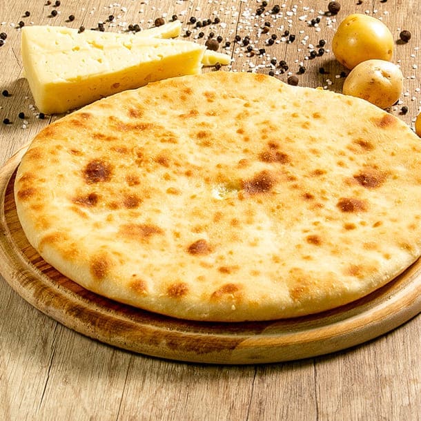 Осетинские пироги с сыром и картофелем (картофджын)